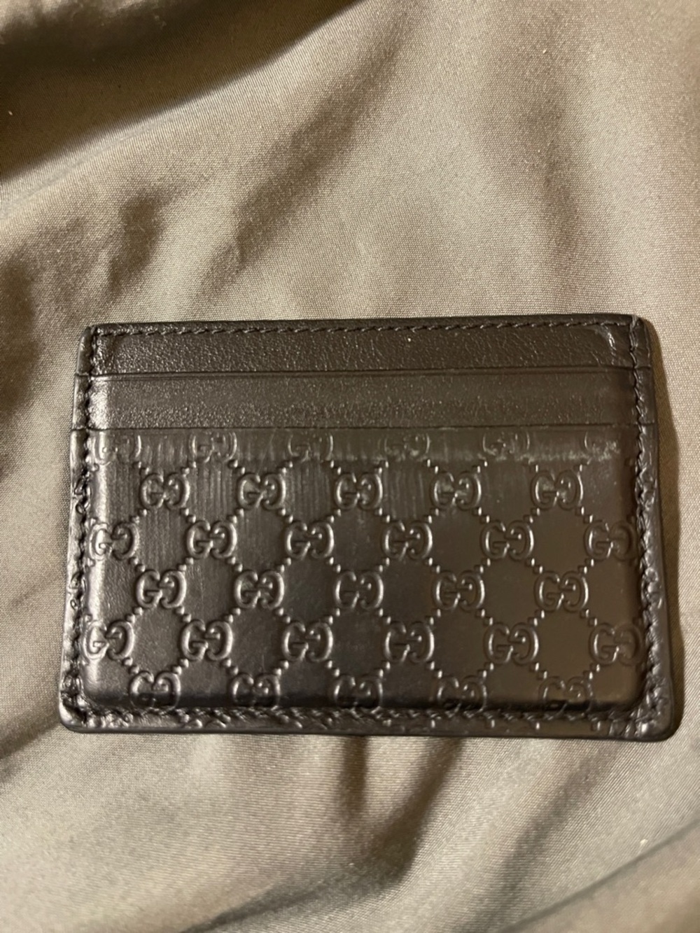Gucci Microguccissima Card Case